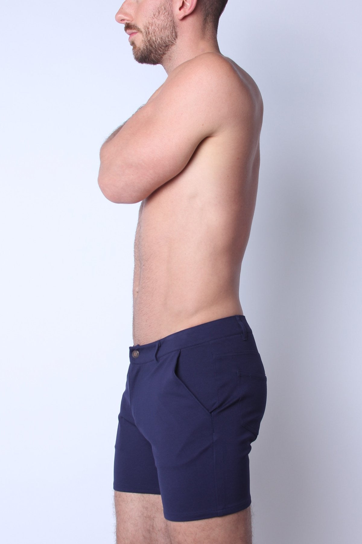 Timoteo Navy Chelsea Short