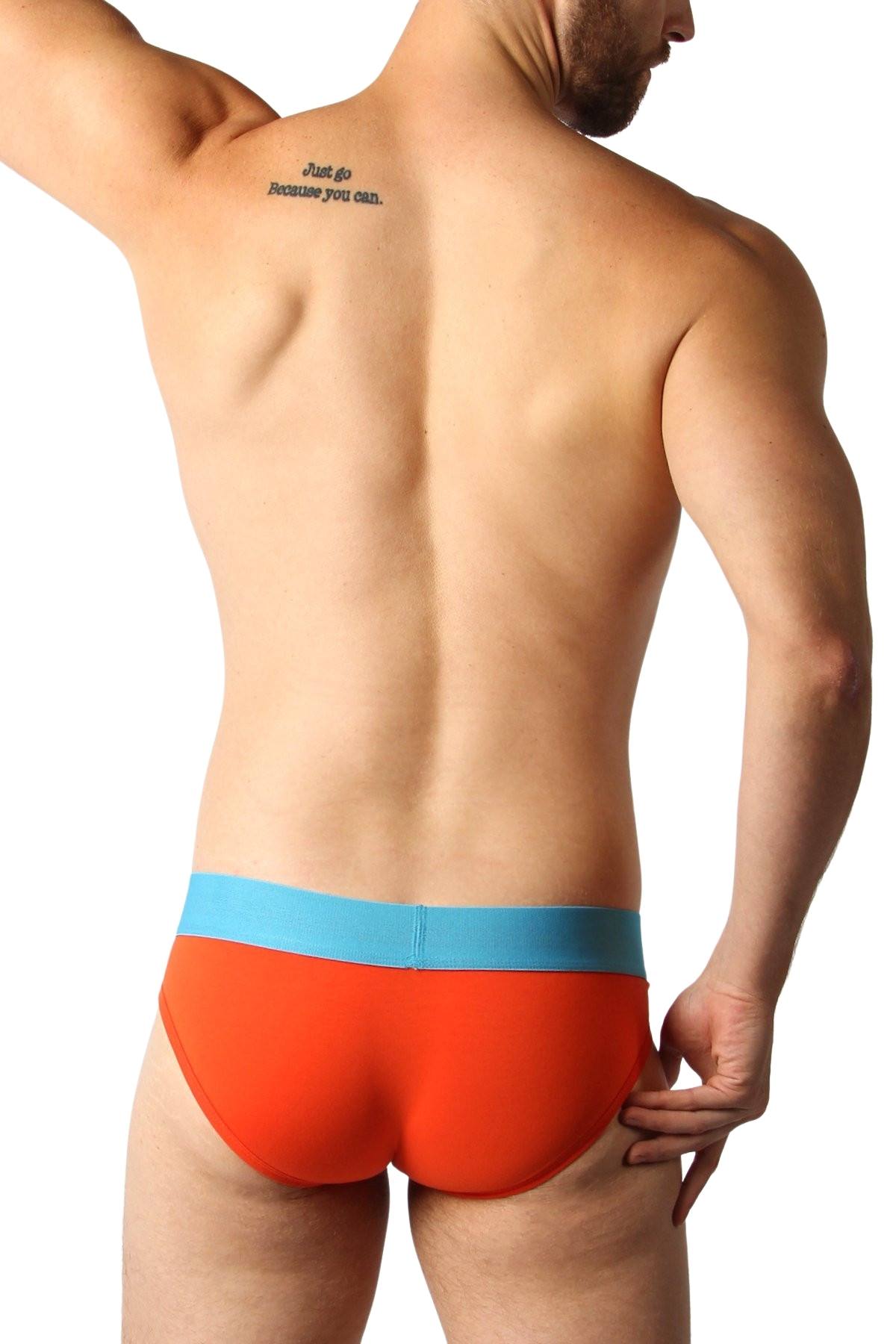 Timoteo Orange Catalina Brief