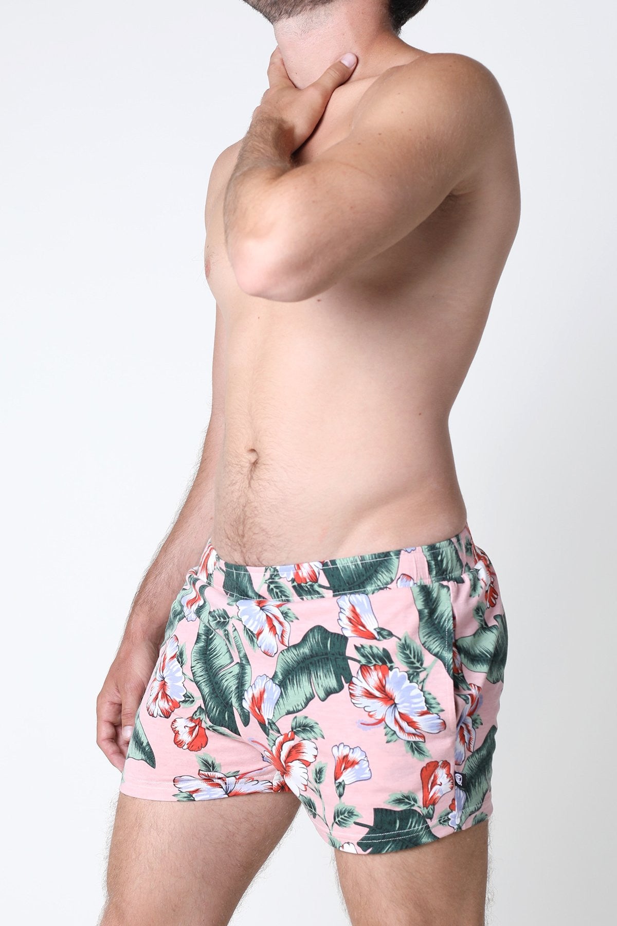 Timoteo Pink Floral Avalon Short