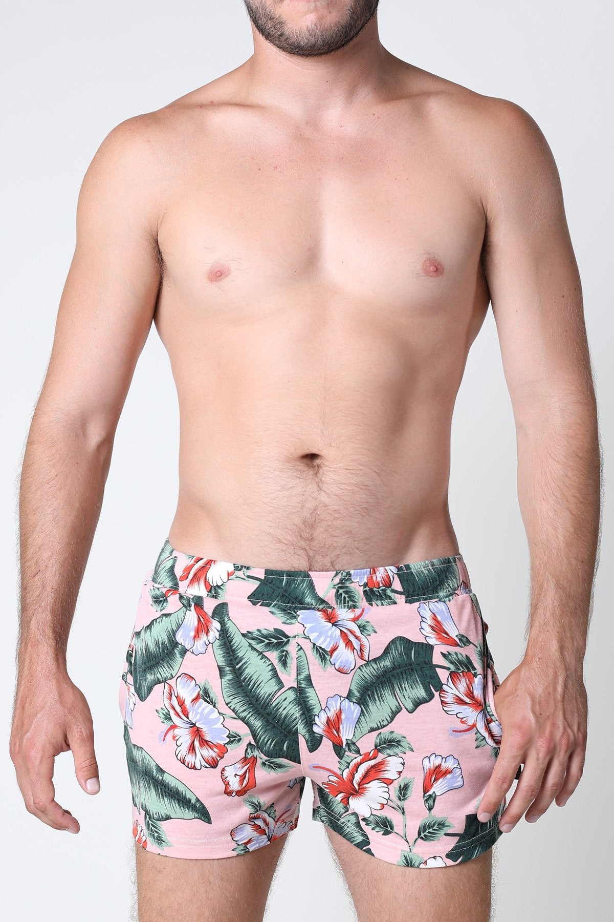 Timoteo Pink Floral Avalon Short