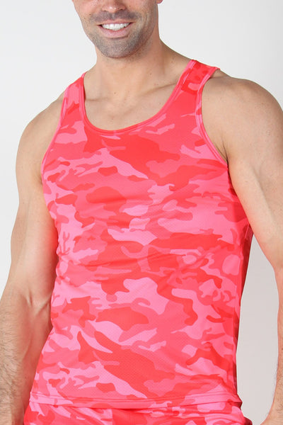Timoteo Red Aero Sport 2.0 Tank Top