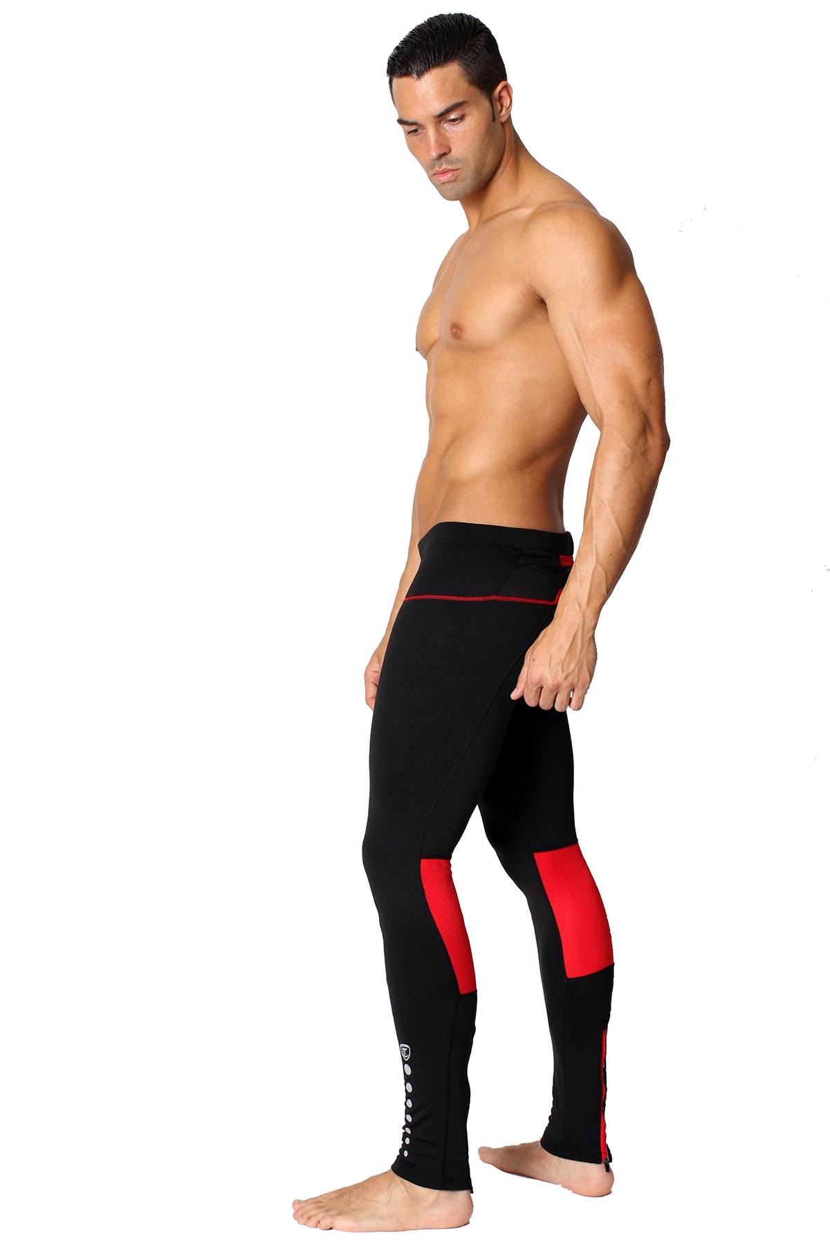 Timoteo Red Power Stretch Legging