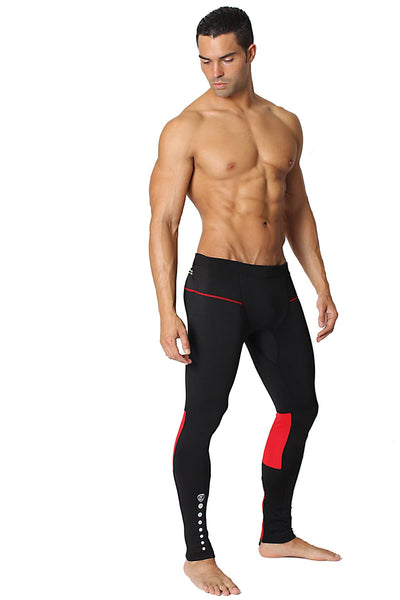 Timoteo Red Power Stretch Legging