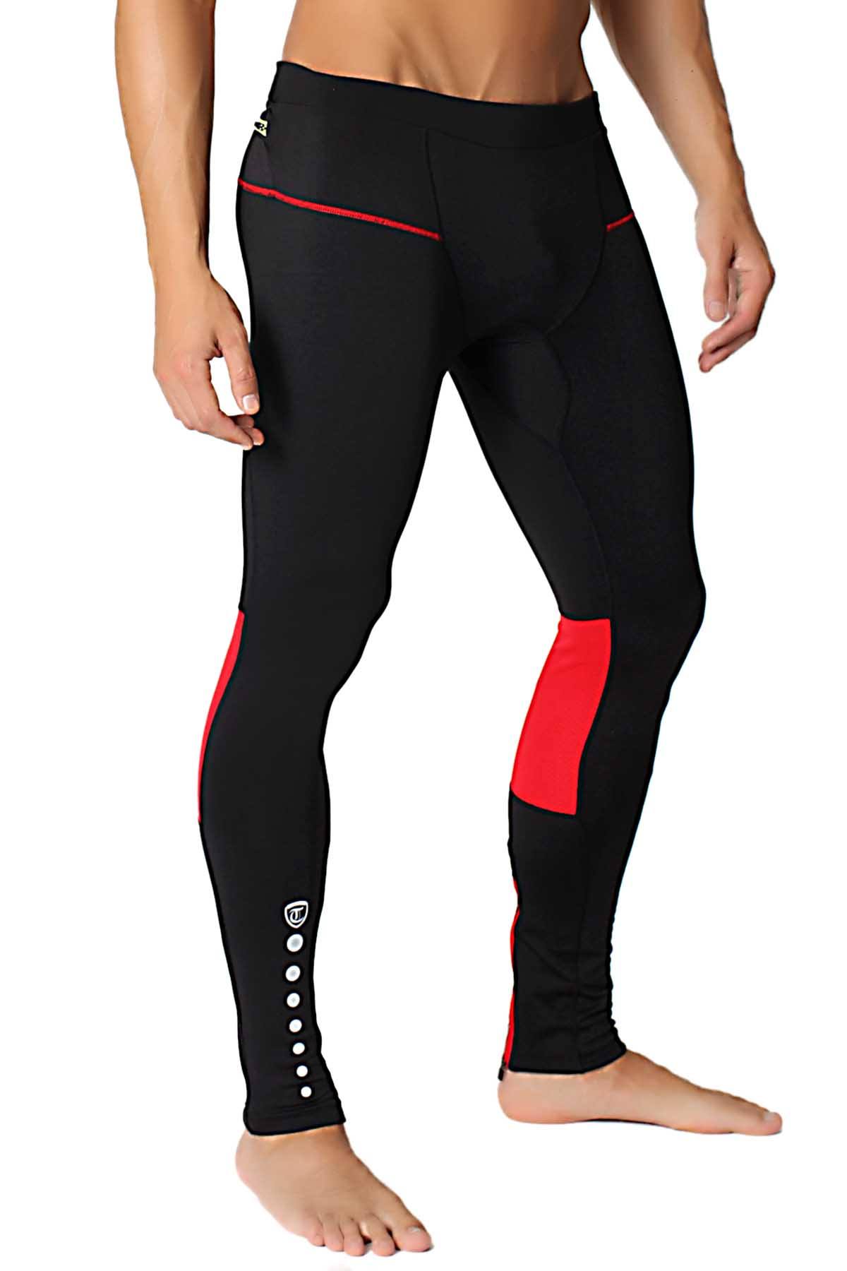Timoteo Red Power Stretch Legging