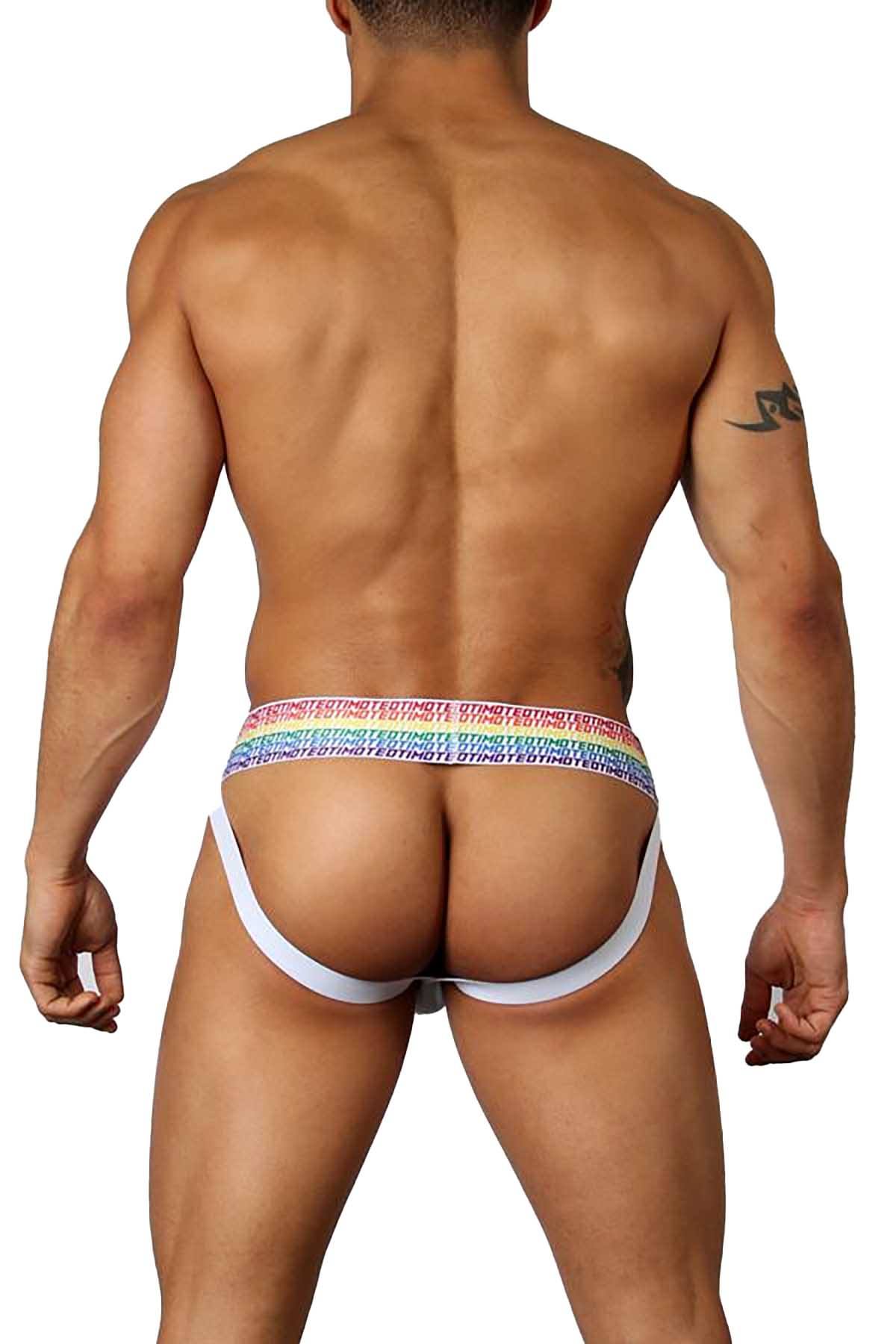Timoteo White Limited Edition PRIDE19 Jockstrap