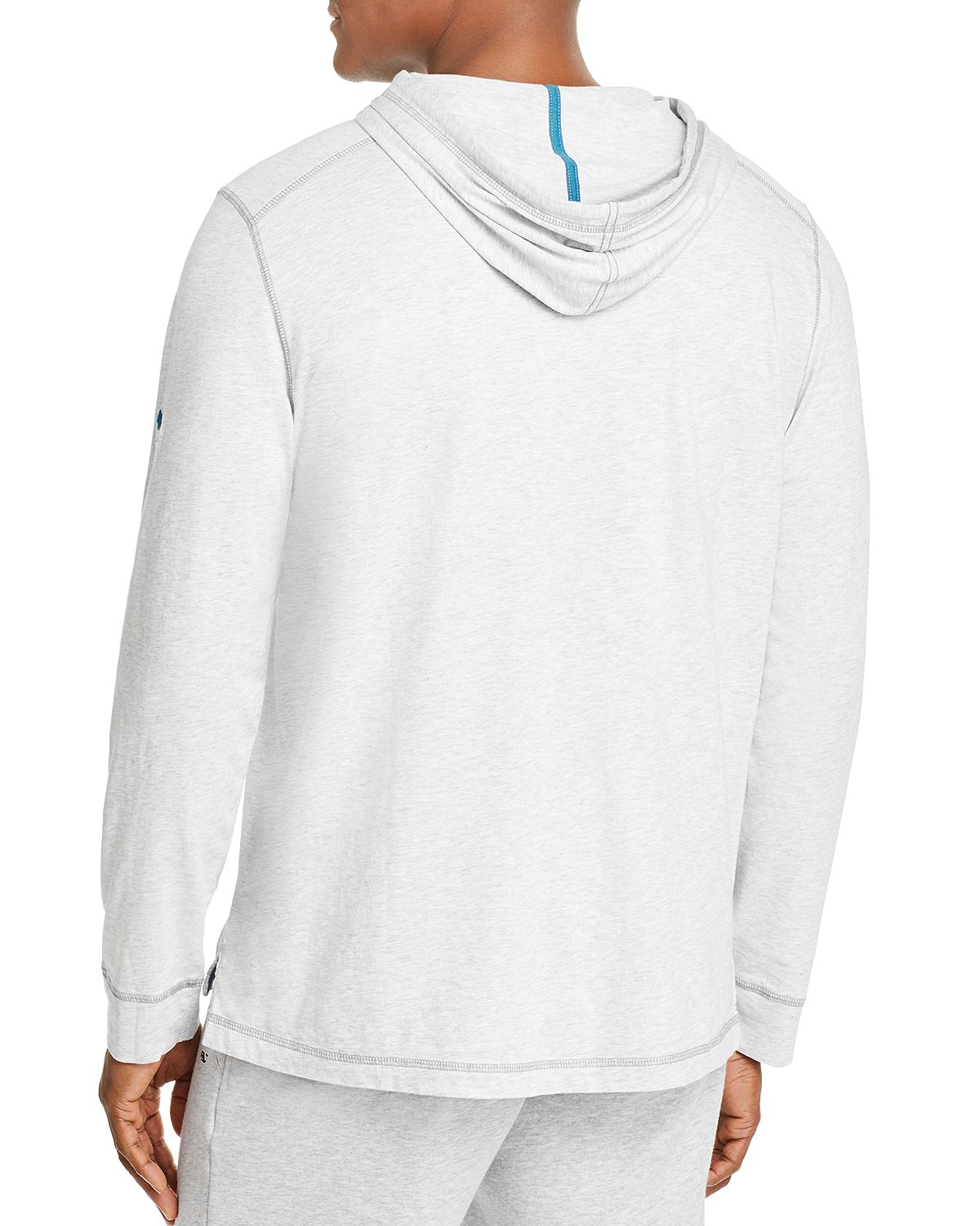 Tommy Bahama Bali Skyline Hooded Long-sleeve Tee Zinc Gray Heather