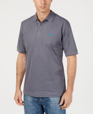 Tommy Bahama Men's Emfielder 2.0 Polo Gray