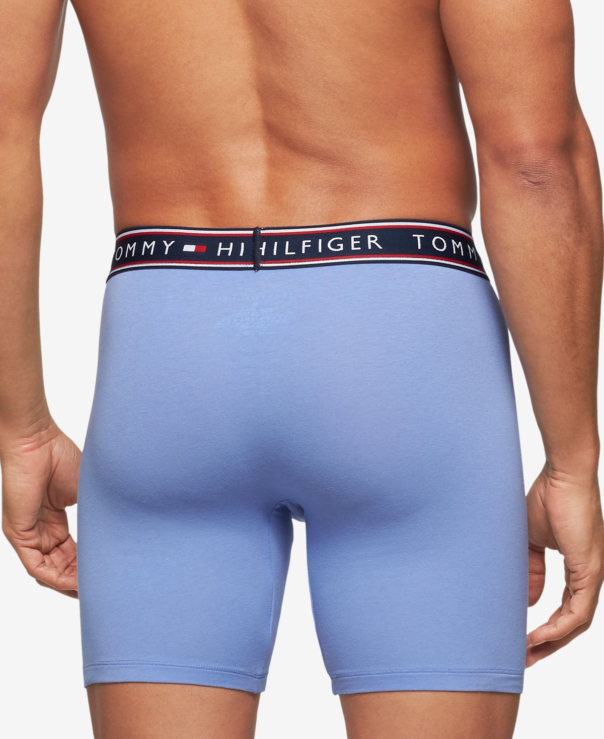 Tommy Hilfiger 3-pk. Cotton Stretch Boxer Briefs Persian Blue