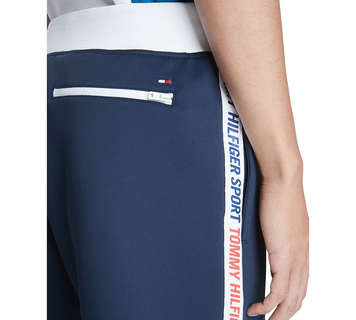 Tommy Hilfiger Arnold Logo Taped Shorts Navy Blazer