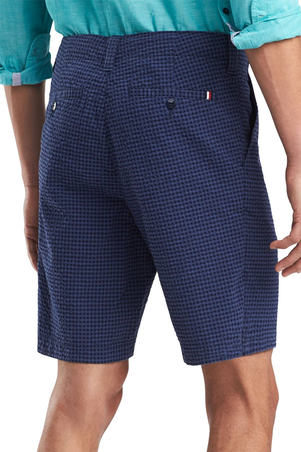 Tommy Hilfiger As-Is-Blue Gingham 9" Jerry Short
