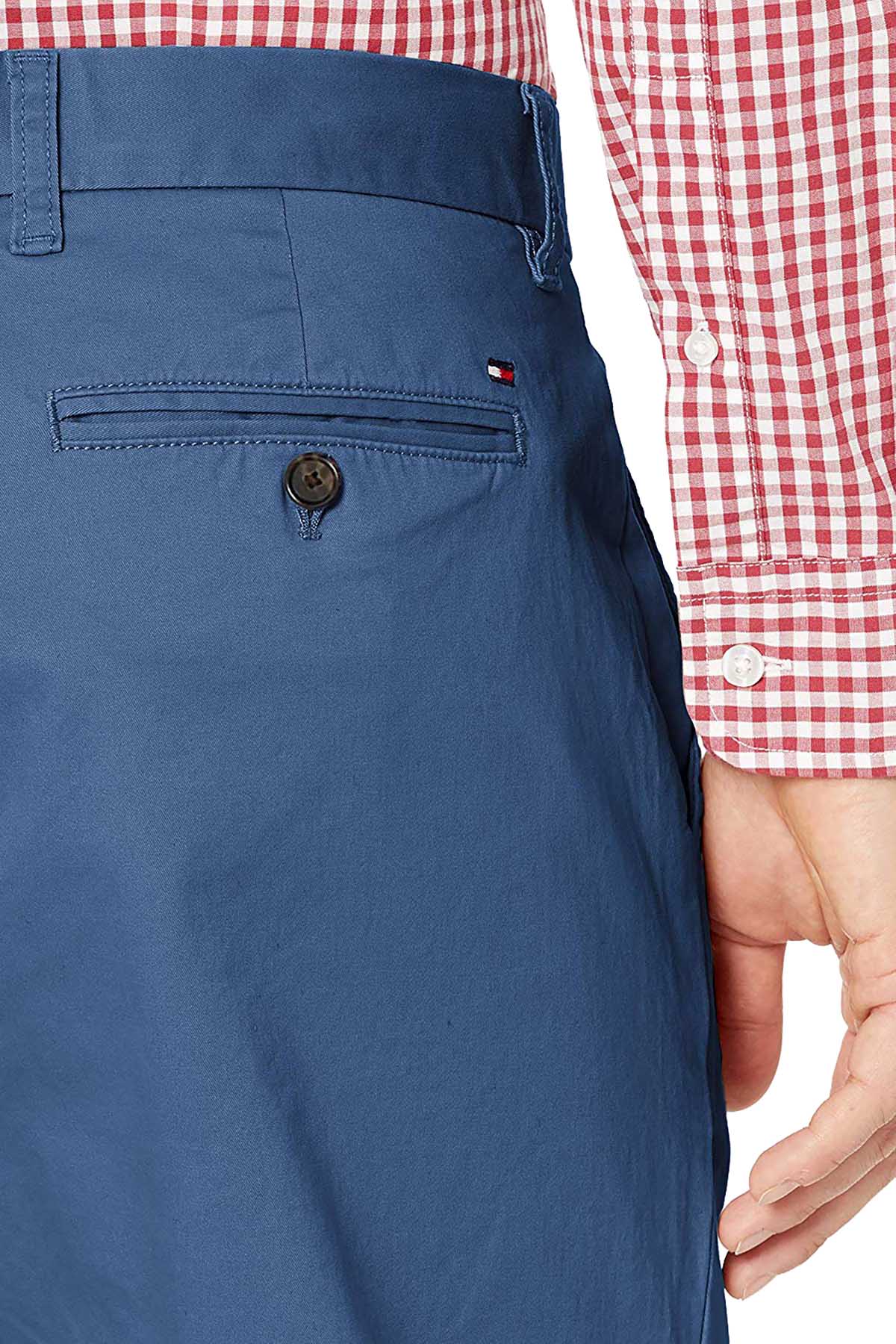 Tommy Hilfiger Blue Custom-Fit Chino Pant