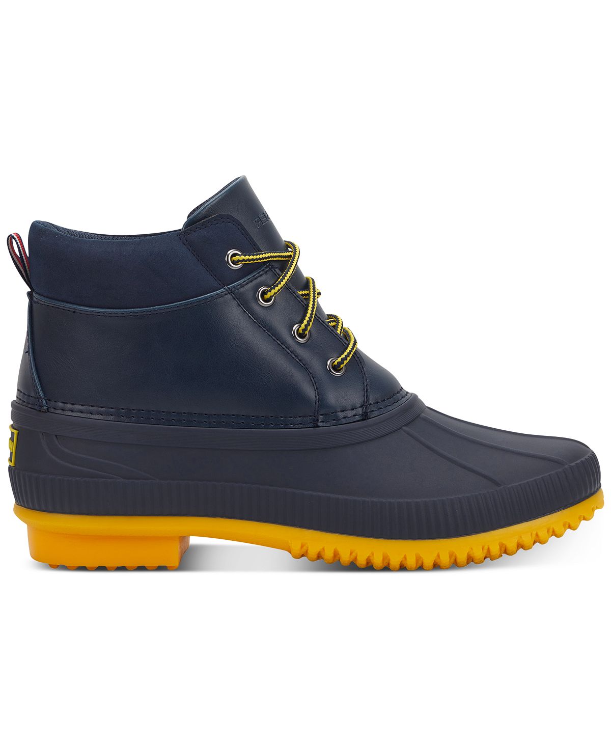 Tommy Hilfiger Celcius Duck Boots Navy Yellow
