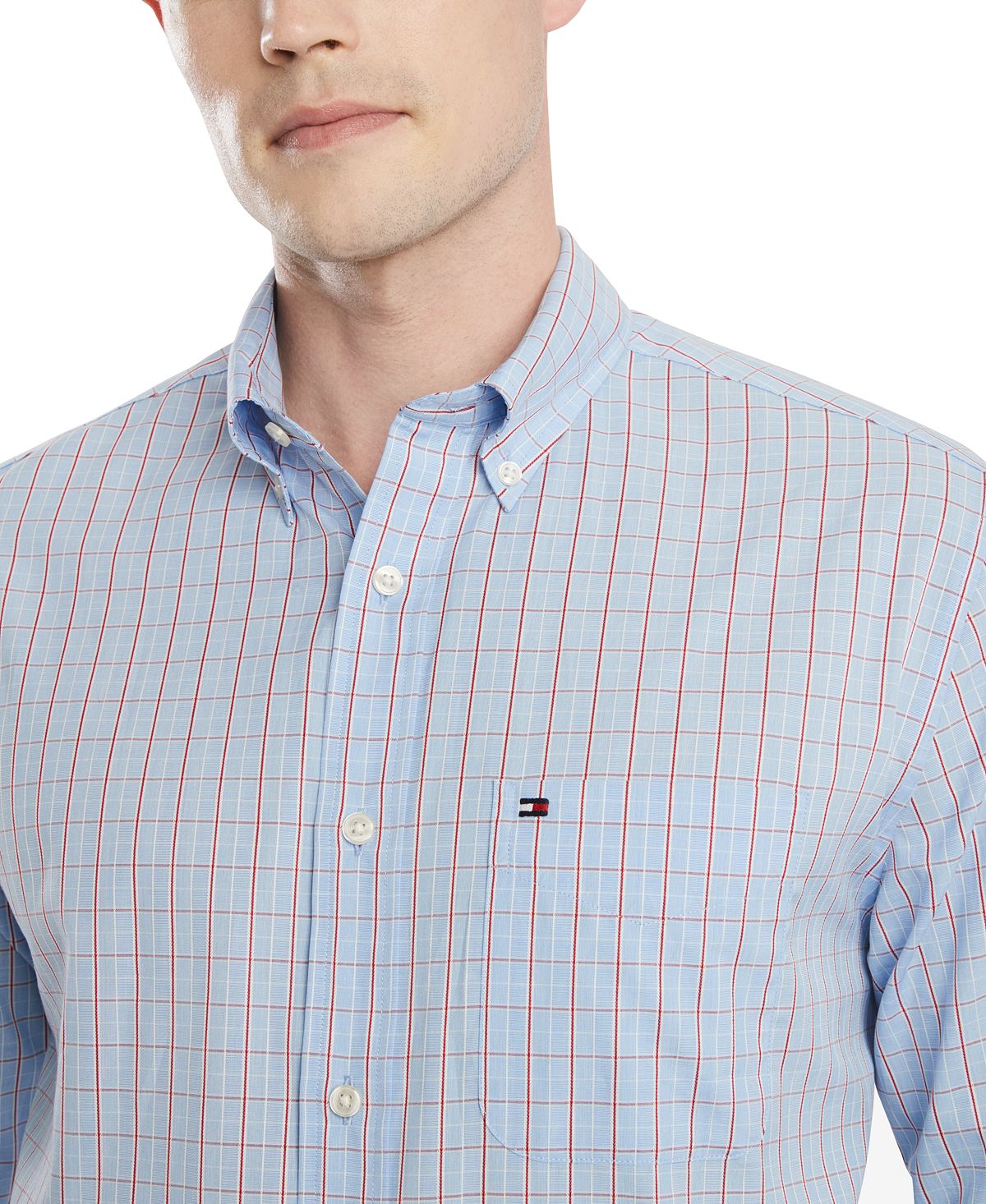 Tommy Hilfiger Classic-fit Shirt Collection Blue