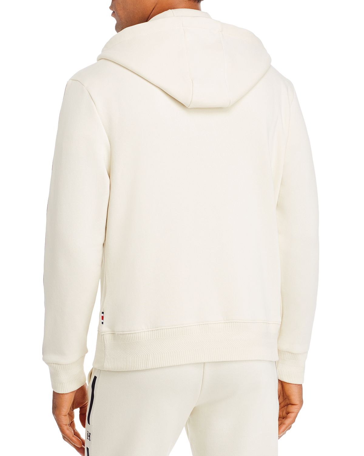 Tommy Hilfiger Embroidered Logo Hoodie Turtledove