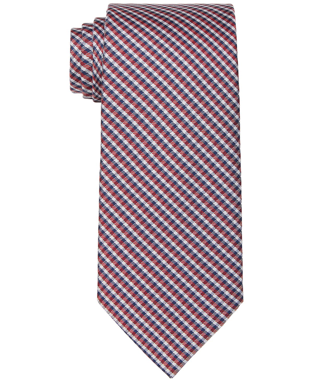 Tommy Hilfiger Gingham Tie Red