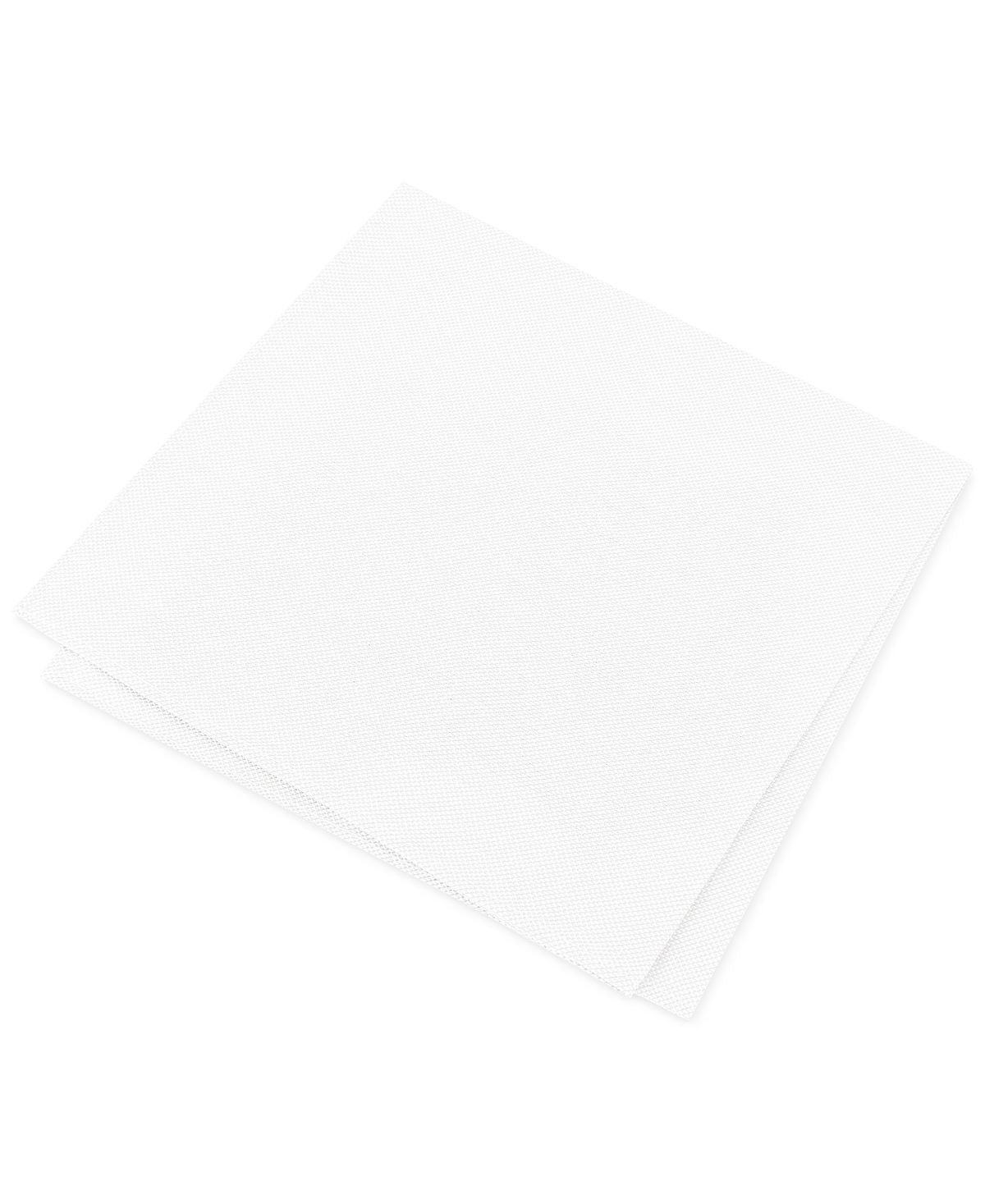 Tommy Hilfiger Oxford Solid Pocket Square White