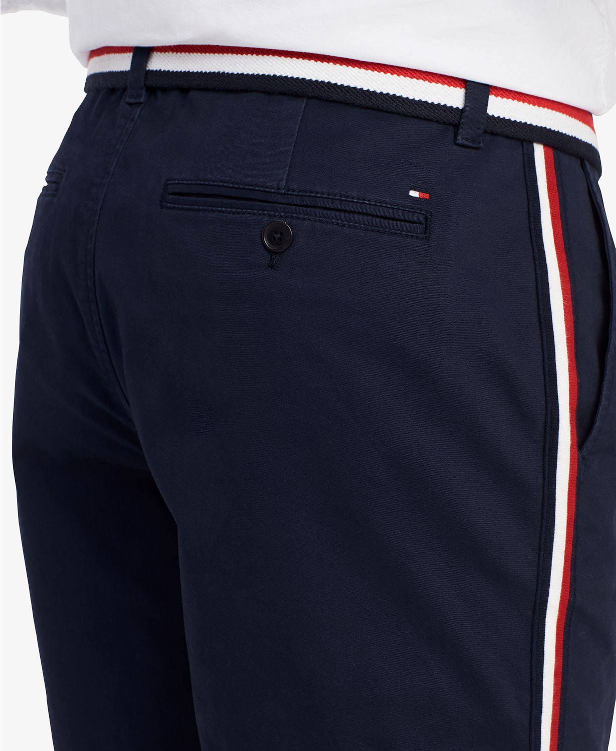 Tommy Hilfiger Signature Stripe Shorts Navy Blazer