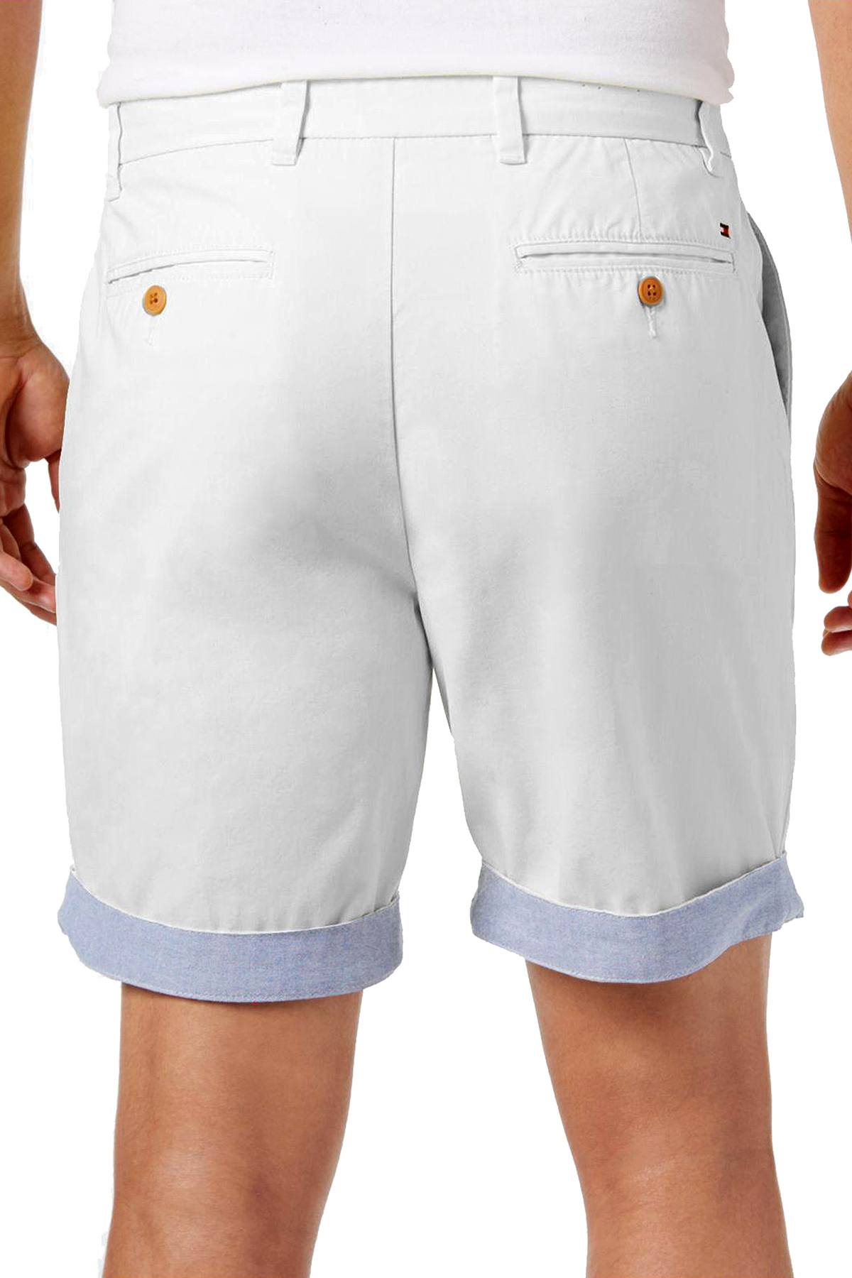 Tommy Hilfiger Snow-White Custom-Fit Chino Short