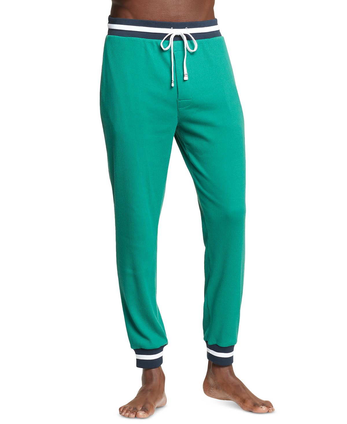 Tommy Hilfiger Tapered Ribbed Jogger Pants Hunter