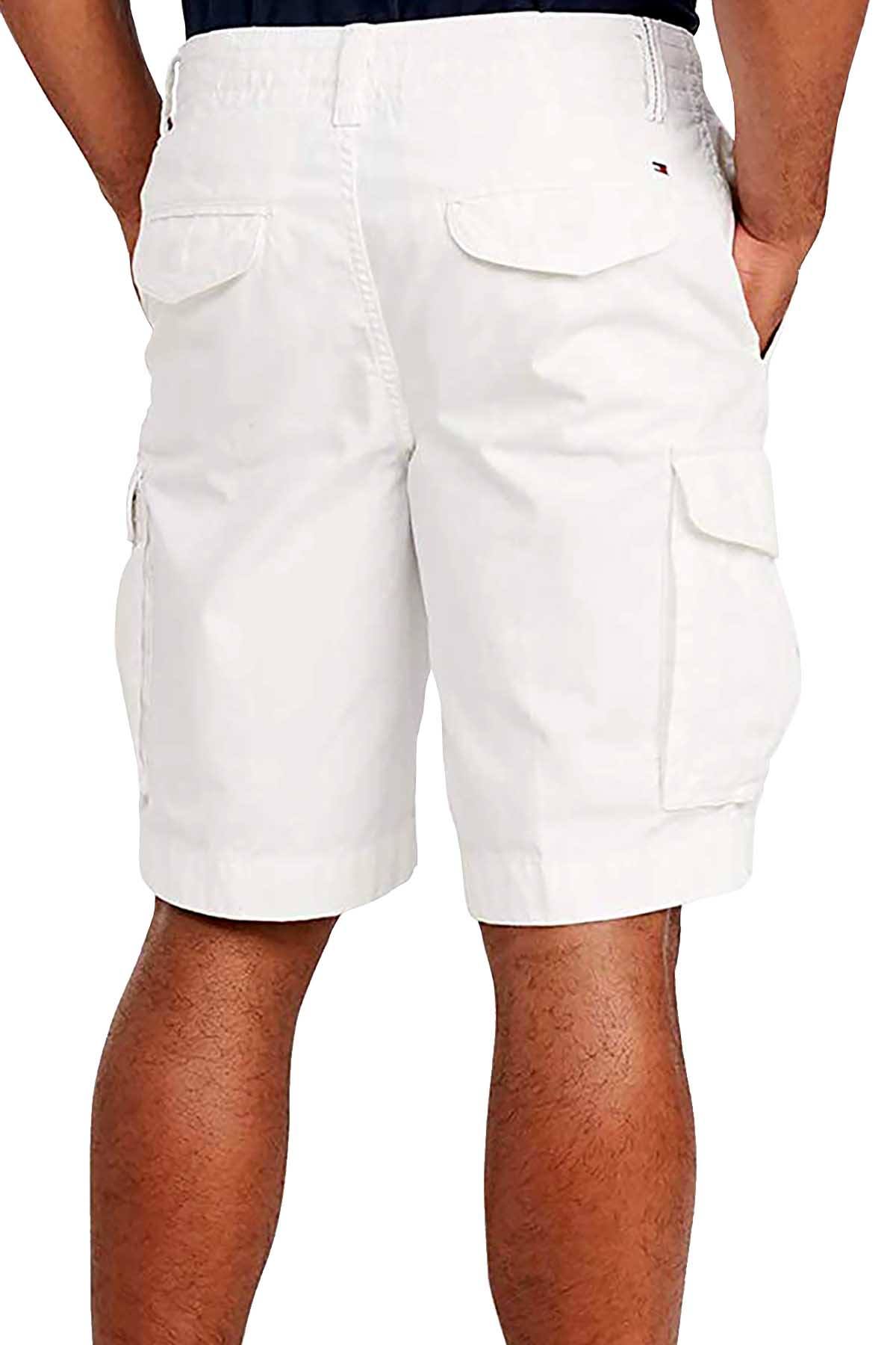 Tommy Hilfiger White Classic Cargo Short
