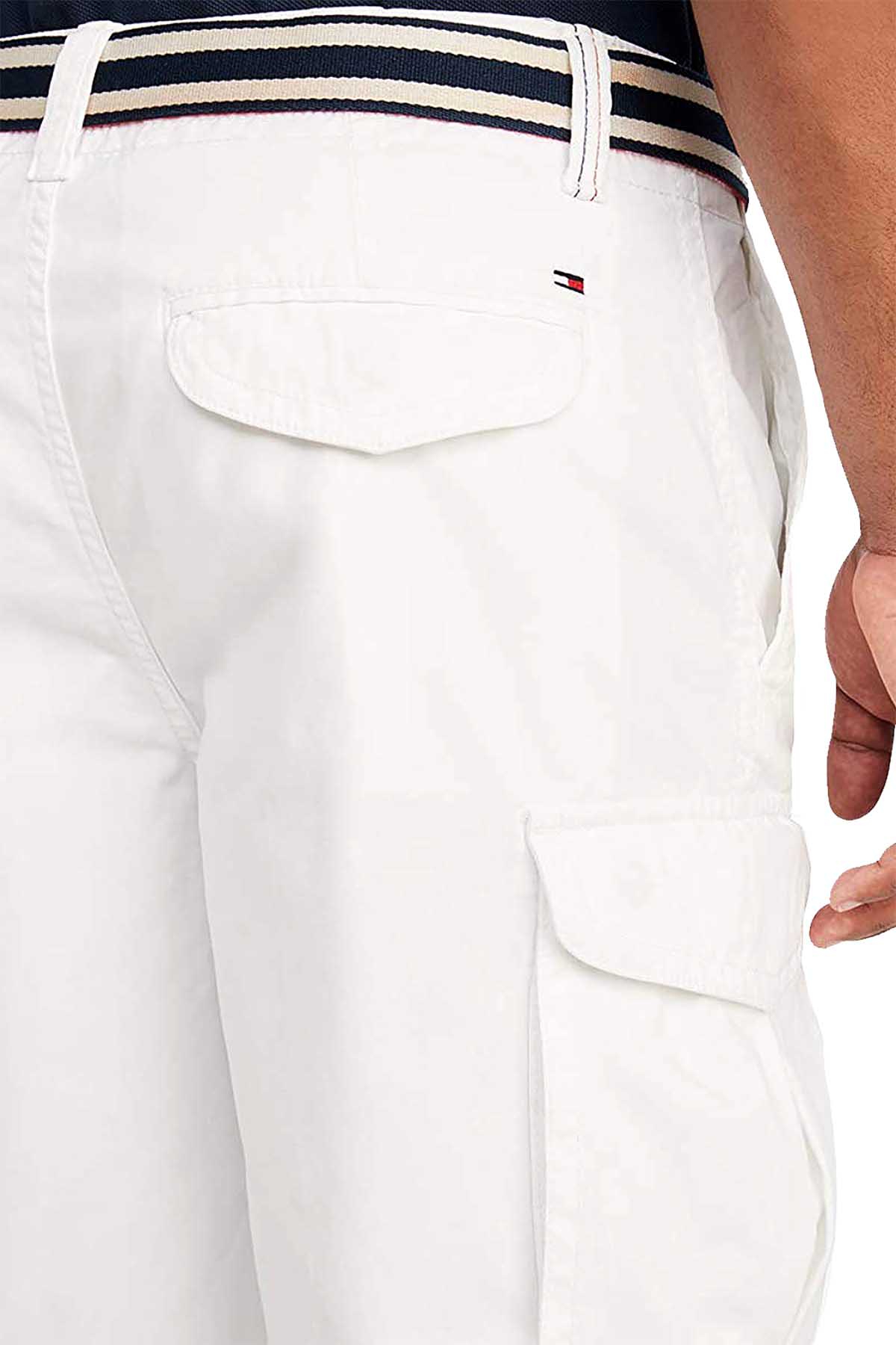 Tommy Hilfiger White Classic Cargo Short