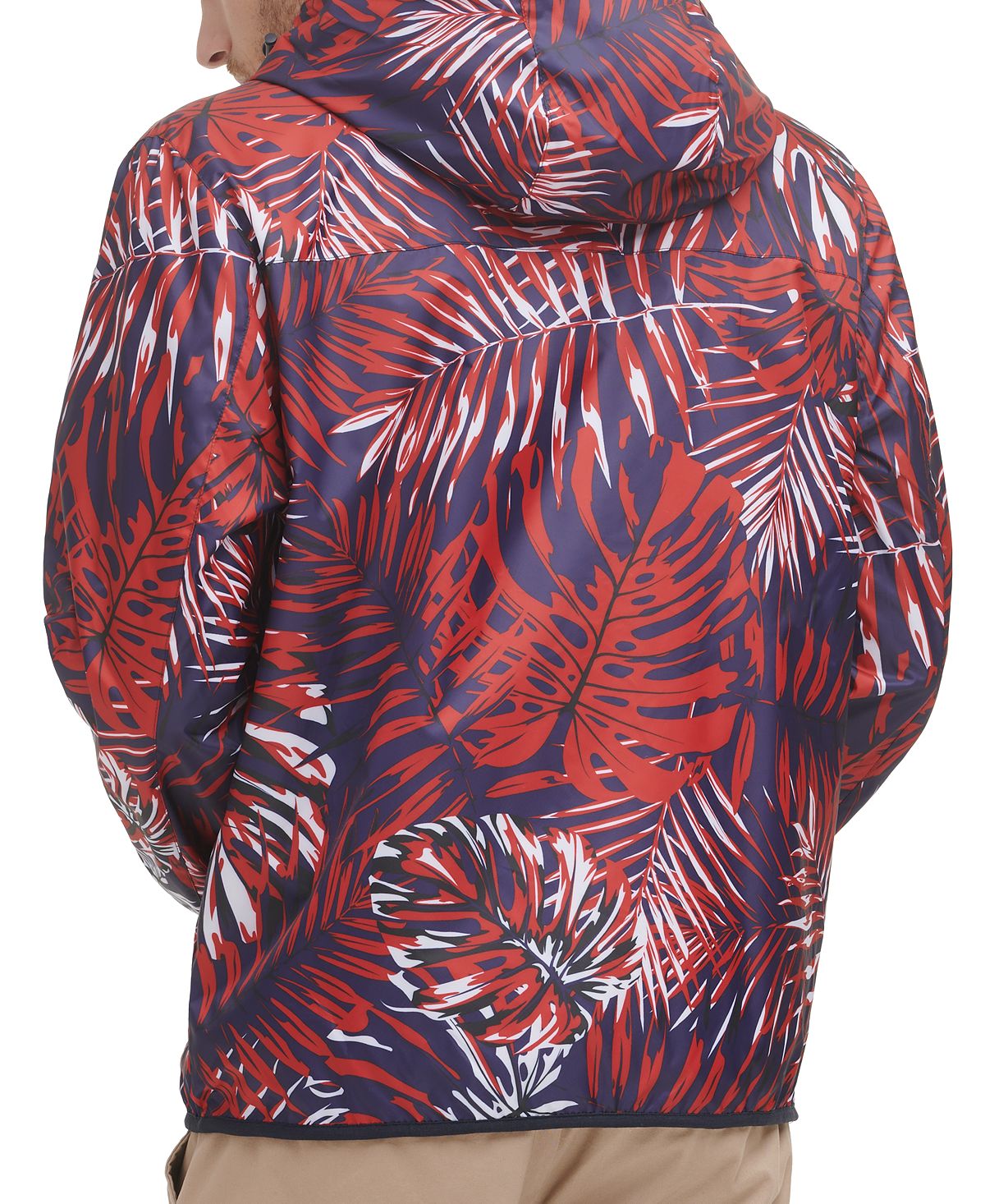 Tommy Hilfiger Zip-front Hooded Windbreaker Reef Dandl