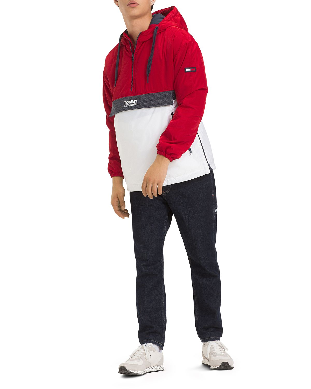 Tommy Jeans Color-block Pullover Jacket Samba / Multi