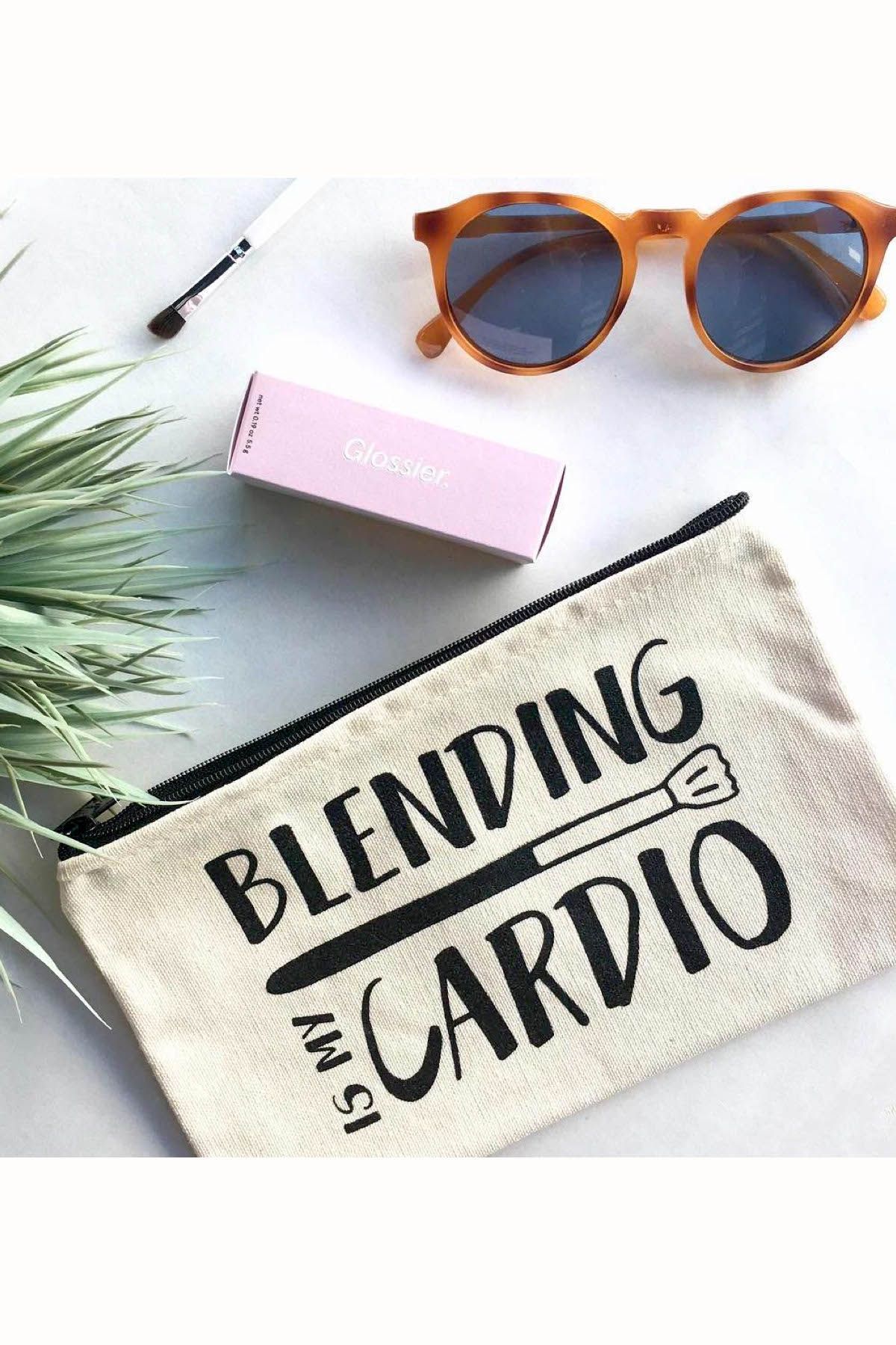 Towne9 Blending is My Cardio Zip Pouch