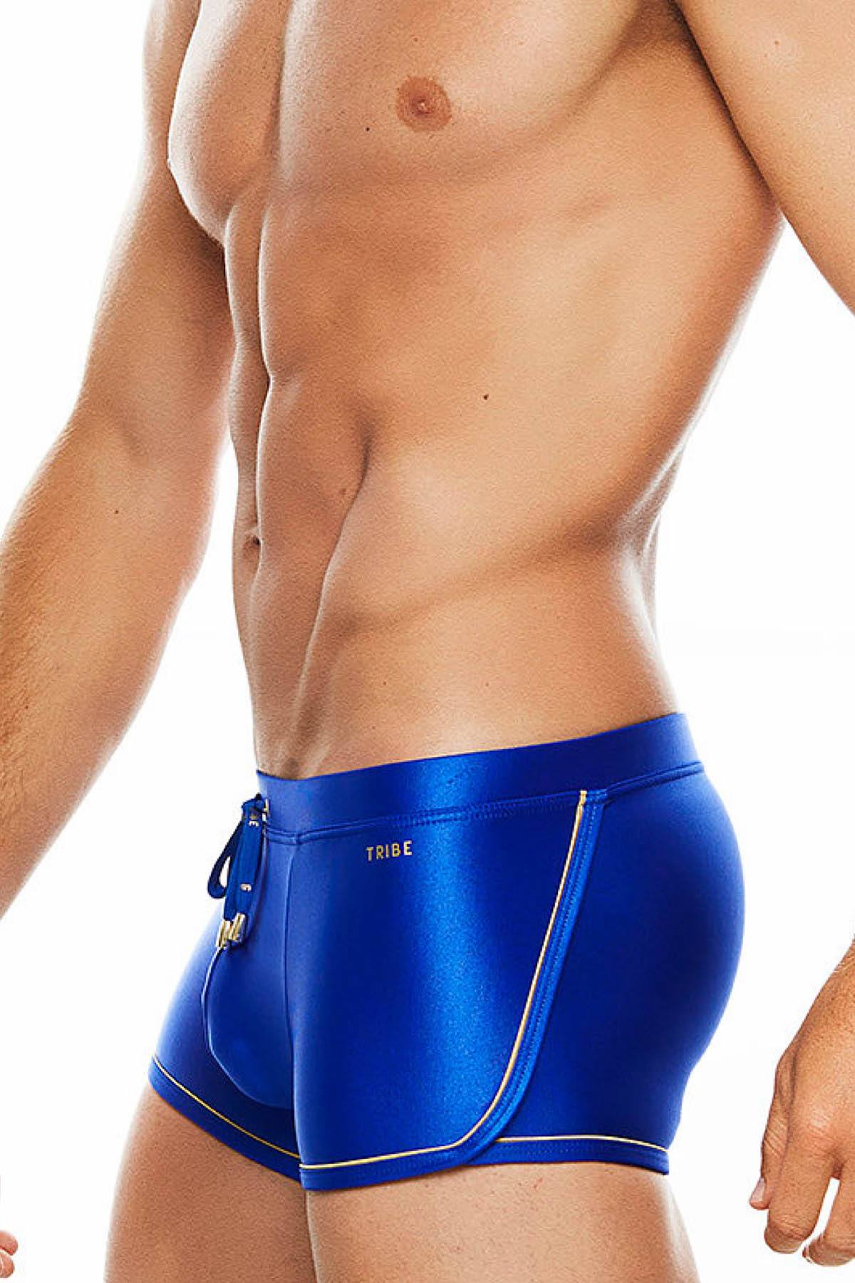 Tribe Electric-Blue Monte Carlo Swim Trunk