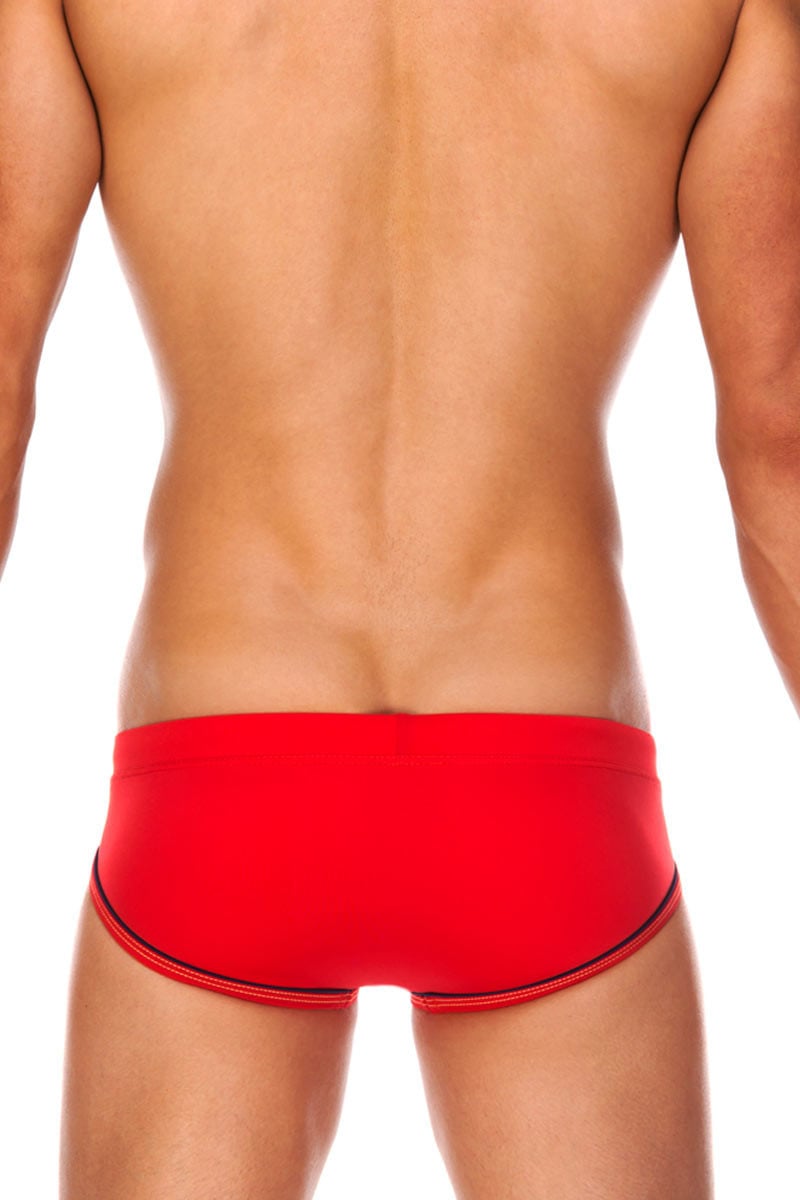 Tribe Red Arctic Lo Rise Swim Brief