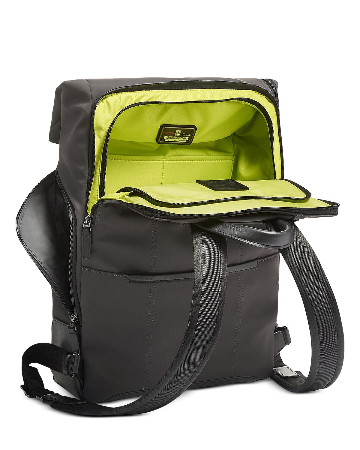 Tumi Harrison Osborn Roll Top Backpack Reflective Iron