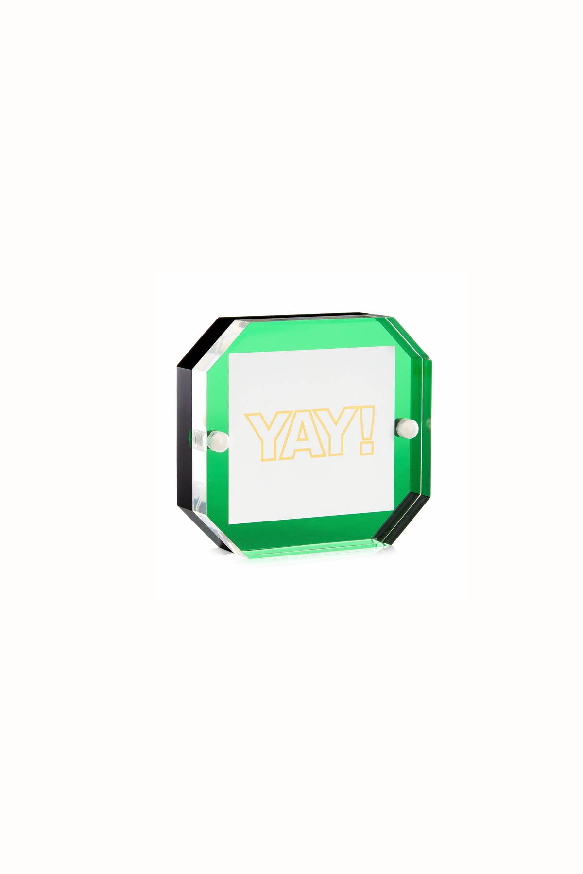 TwelveNYC Blue/Green Acrylic Mini Insta/Wallet-Size Picture Frame 2-Pack
