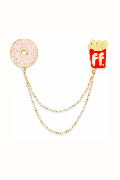TwelveNYC Junk Food Collar/Handbag Pins