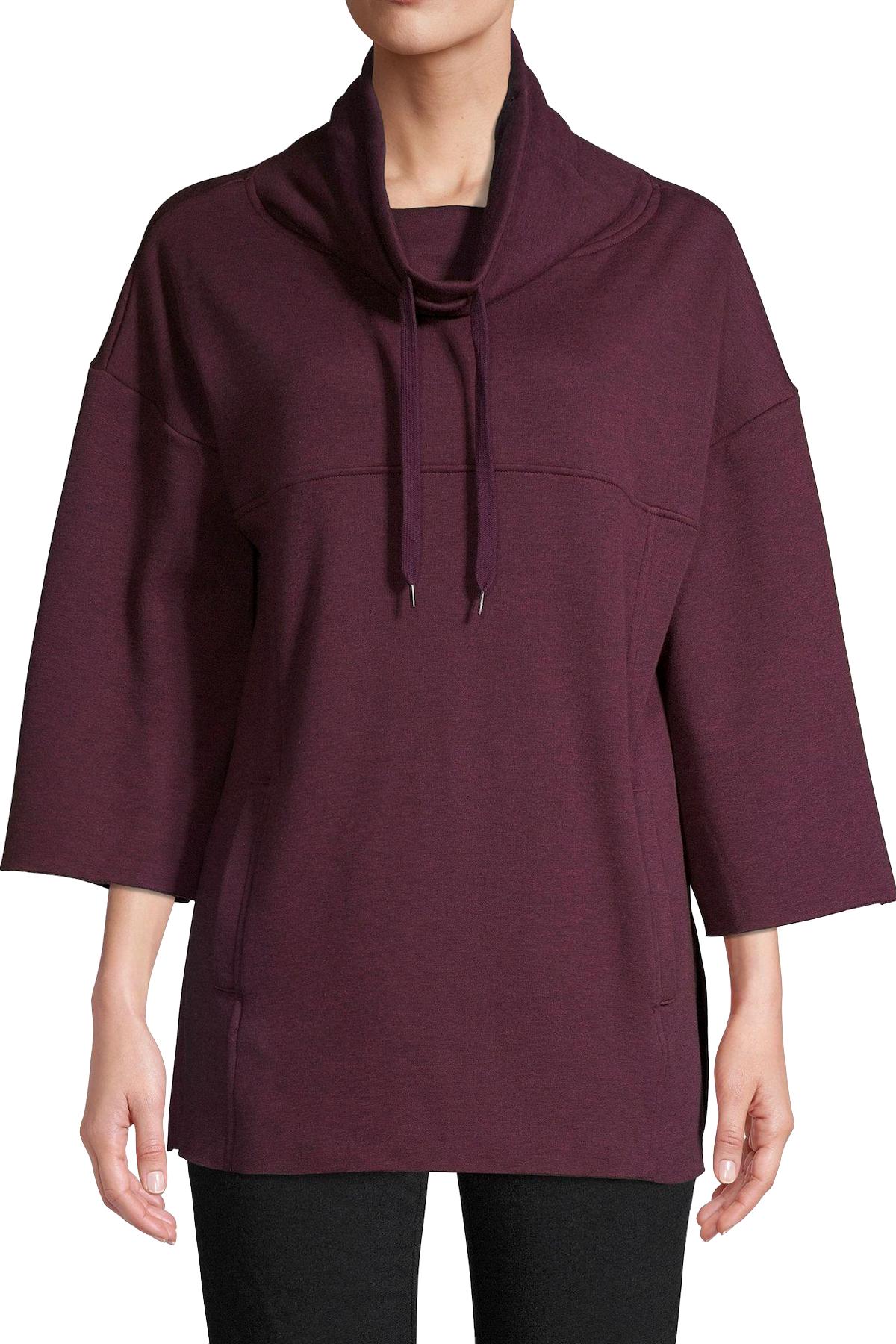 UGG Port Heather Astrid Fleece Lined Poncho