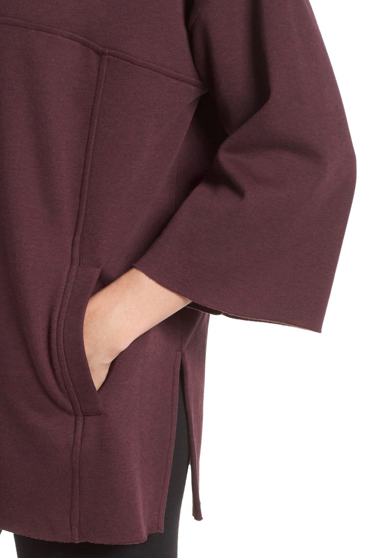 UGG Port Heather Astrid Fleece Lined Poncho