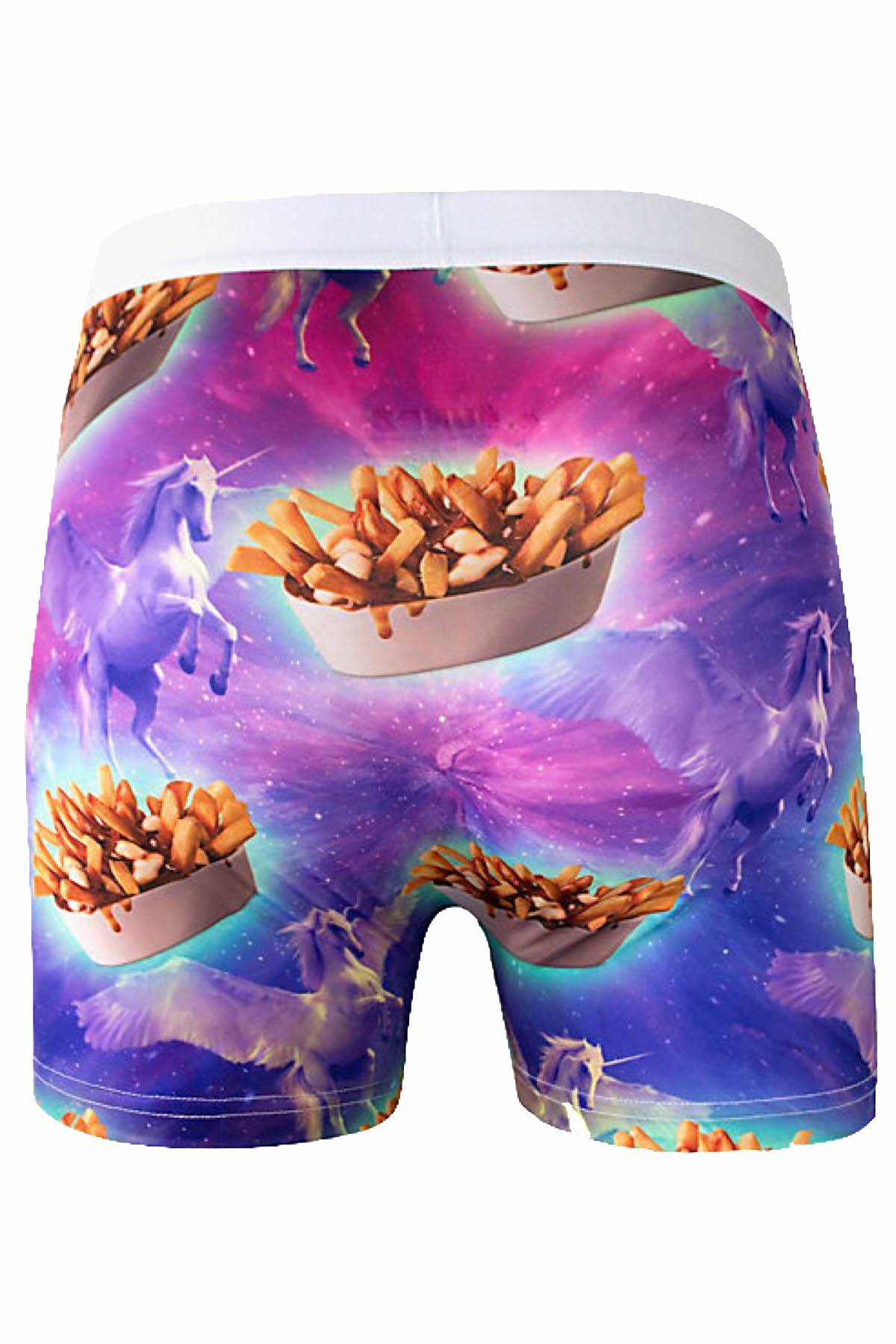 UNDZ Pink/Multi Unicorn Poutine Boxer Brief