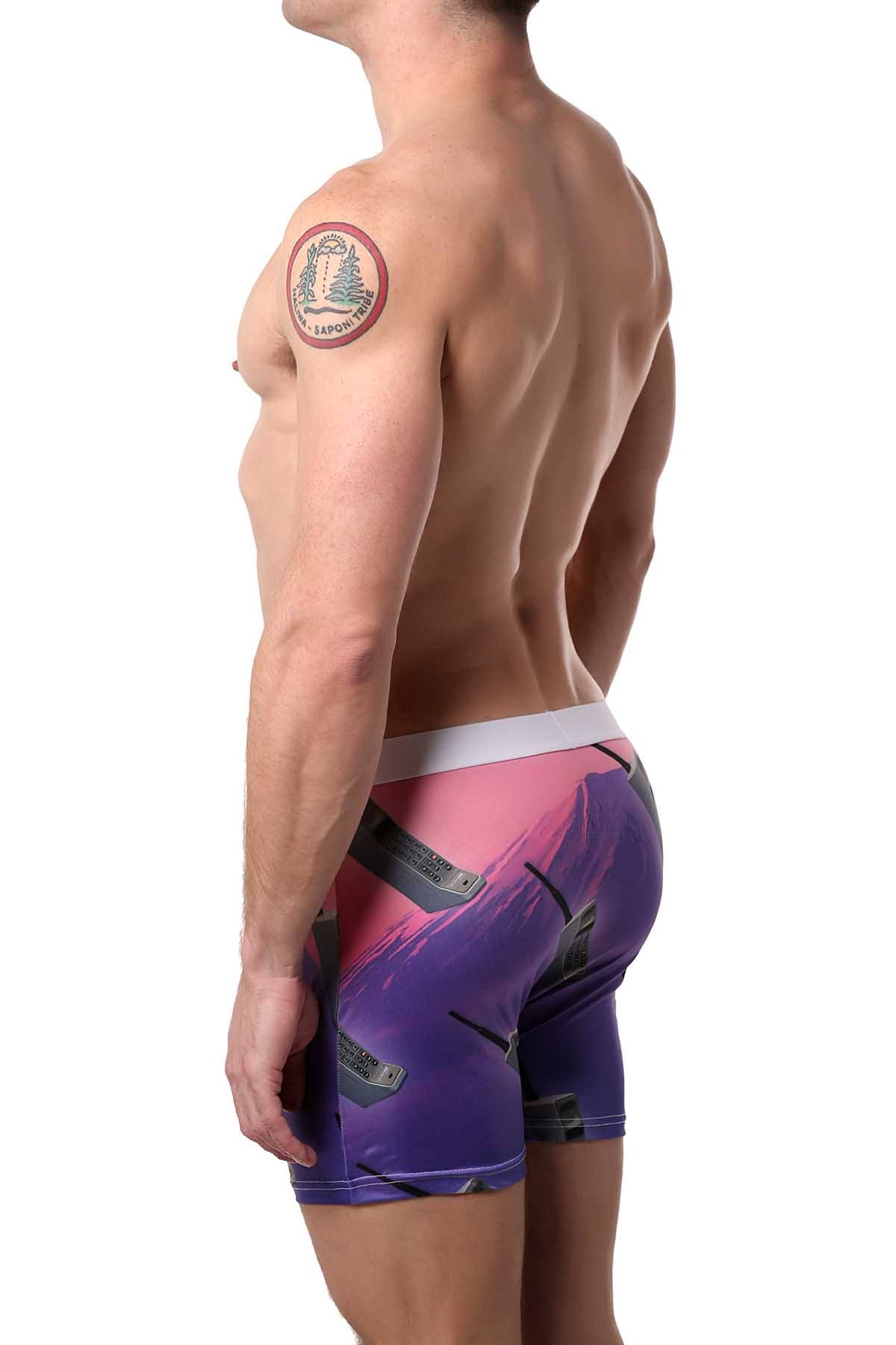 UNDZ Purple/Pink Hi-Tech Boxer Brief