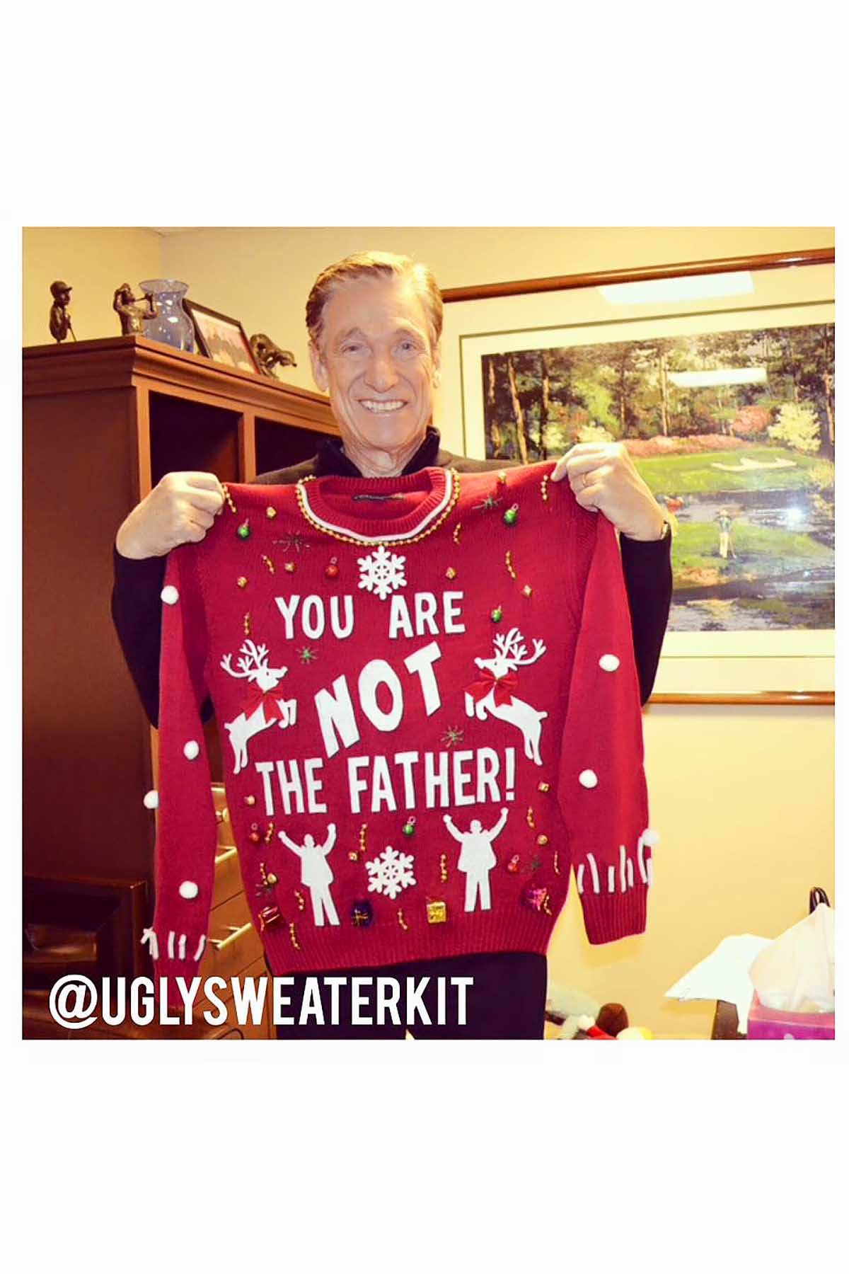 UglyKits™ Red/Green Unisex Ugly Christmas Sweater Kit