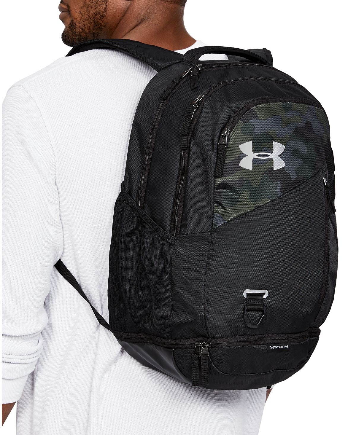 Under Armour Hustle Storm Backpack Desert Camo
