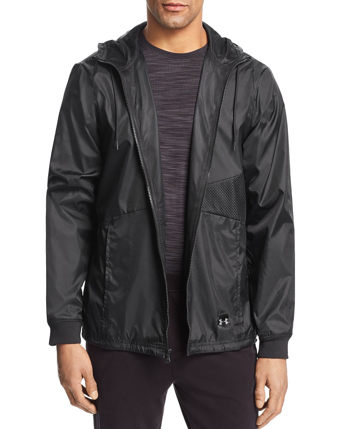 Under Armour Sportstyle Windbreaker Jacket Black/Black