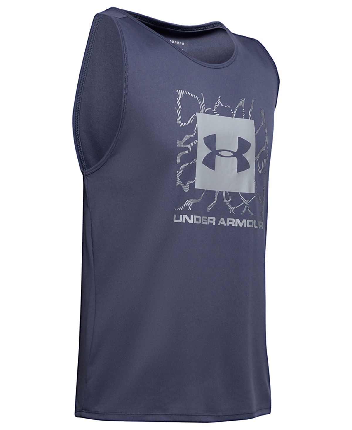 Under Armour Tech™ 2.0 Graphic Tank Blue Ink