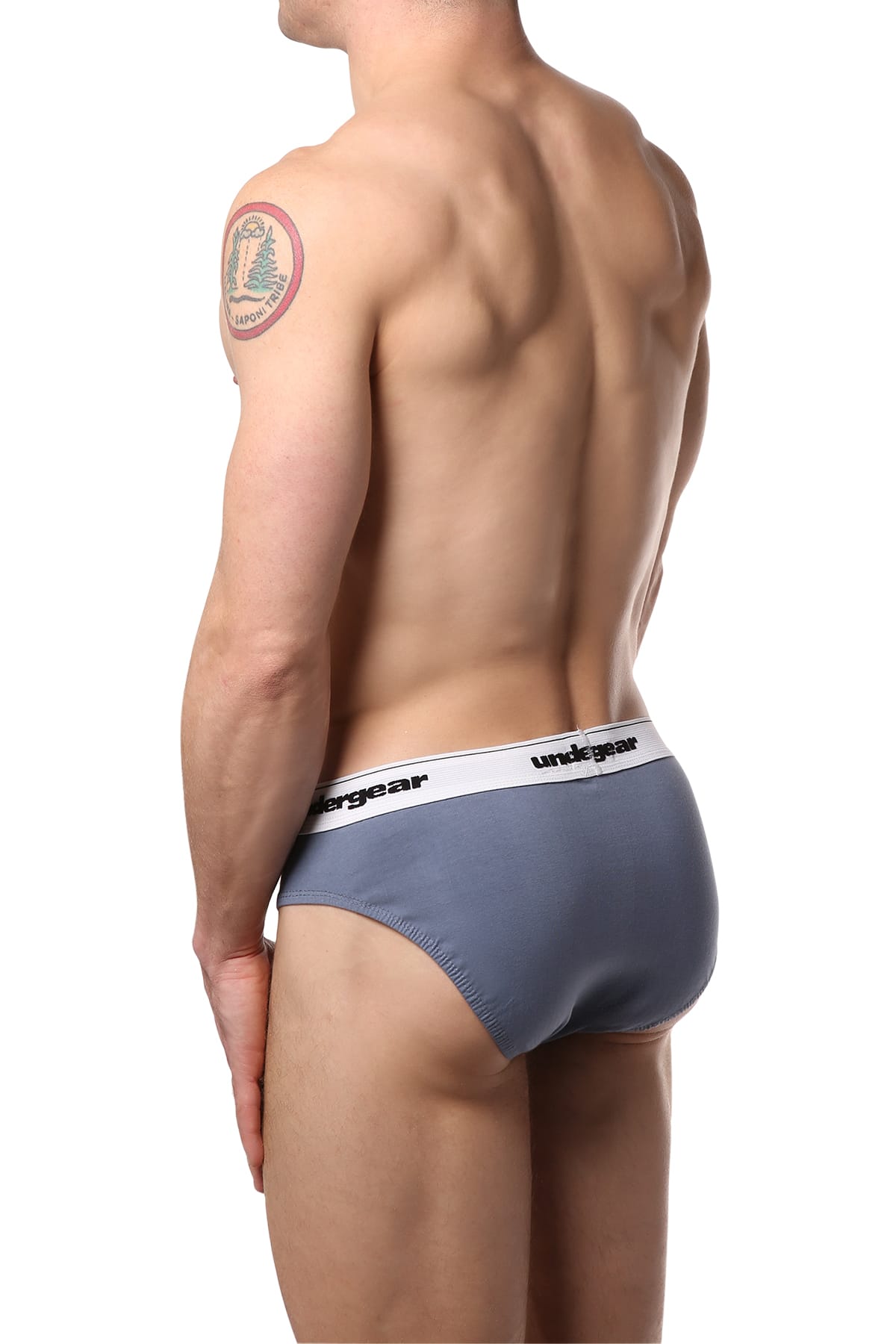 Undergear Smooth Grey Essential Brief