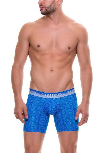 Unico Blue Fireworks Boxer Brief