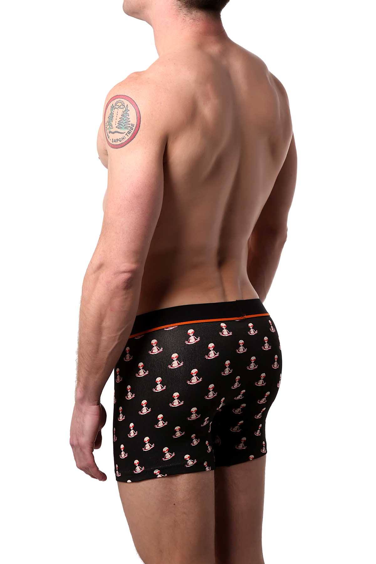 Unsimply Stitched Black Alien-Meditation Trunk