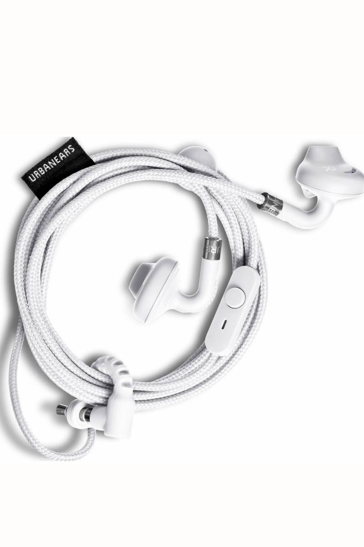 UrbanEars White Sumpan Earbuds w/ Microphone & Remote