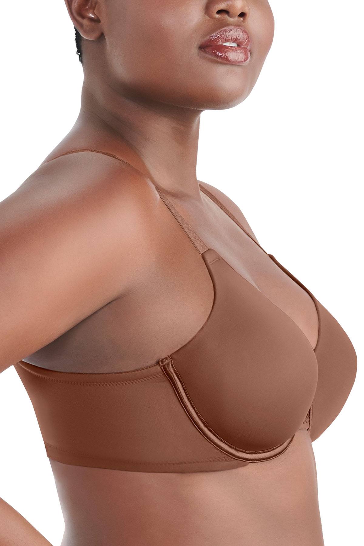 Vanity Fair More-Coffee Beauty-Back Smoothing Full-Figure Contour Bra