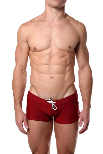 Vanwolff Red Colton Essentials Swim Trunk
