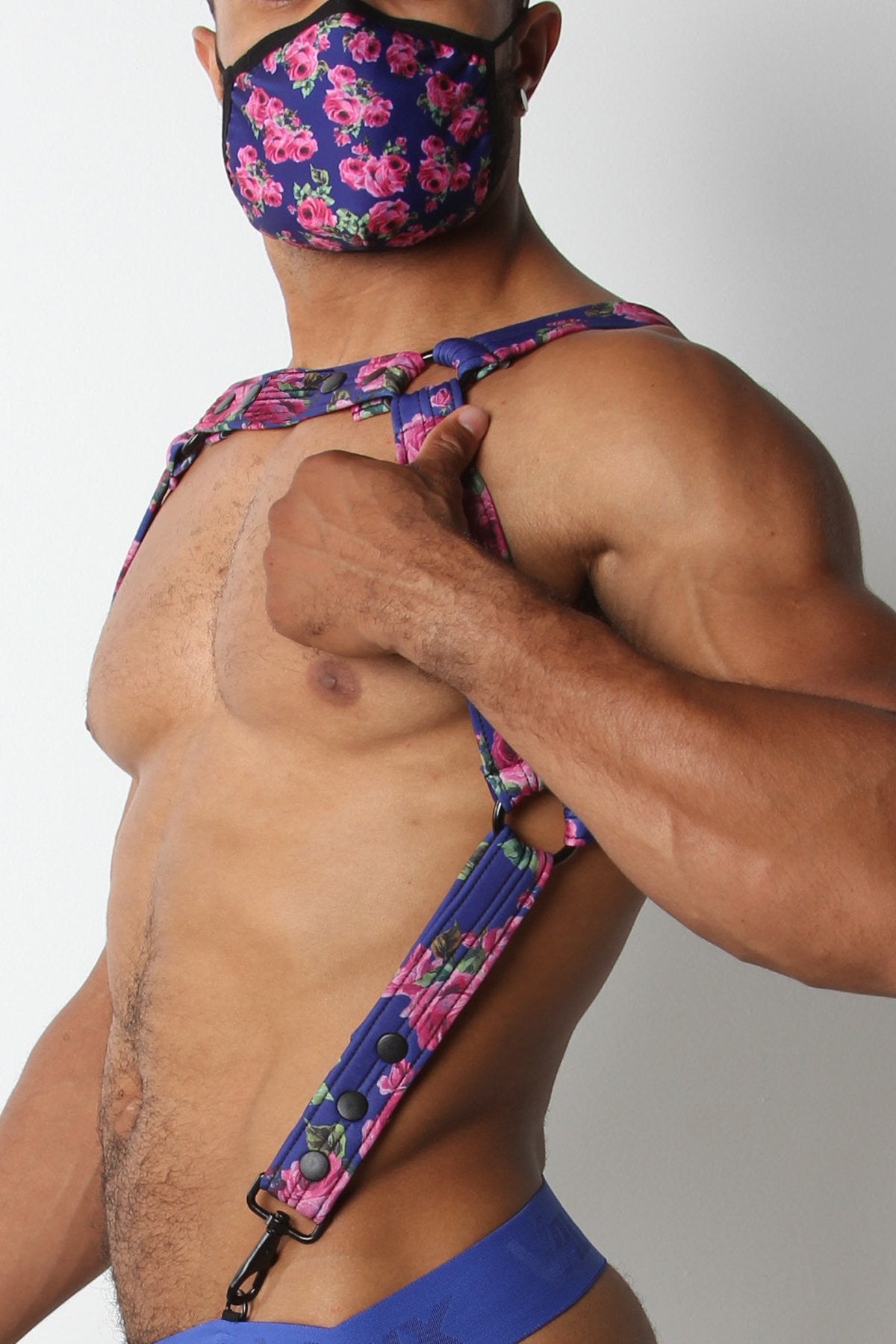 Vaux Floral Blue VX2 Harness
