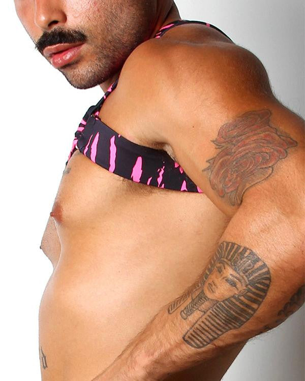 Vaux Pink Zebra Vx4 Harness