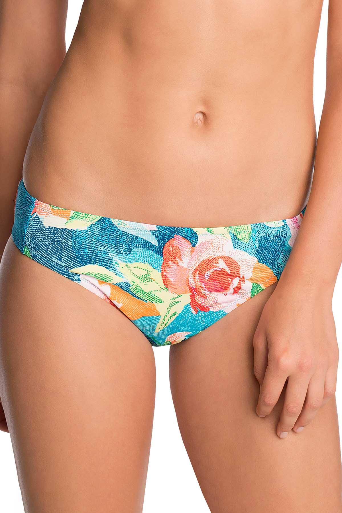 Vera Bradley Multicolor Floral Superbloom Hipster Bikini Bottom